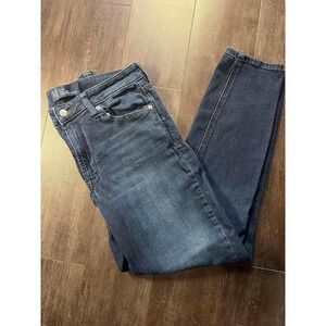 Gap Jeans Women 10/30R Blue High Rise Universal Legging Skinny Stretch Denim